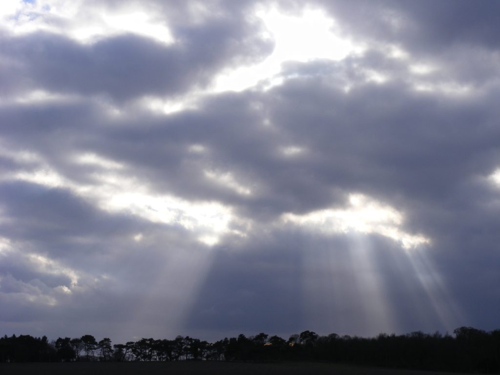 February sky, Sheila Sims