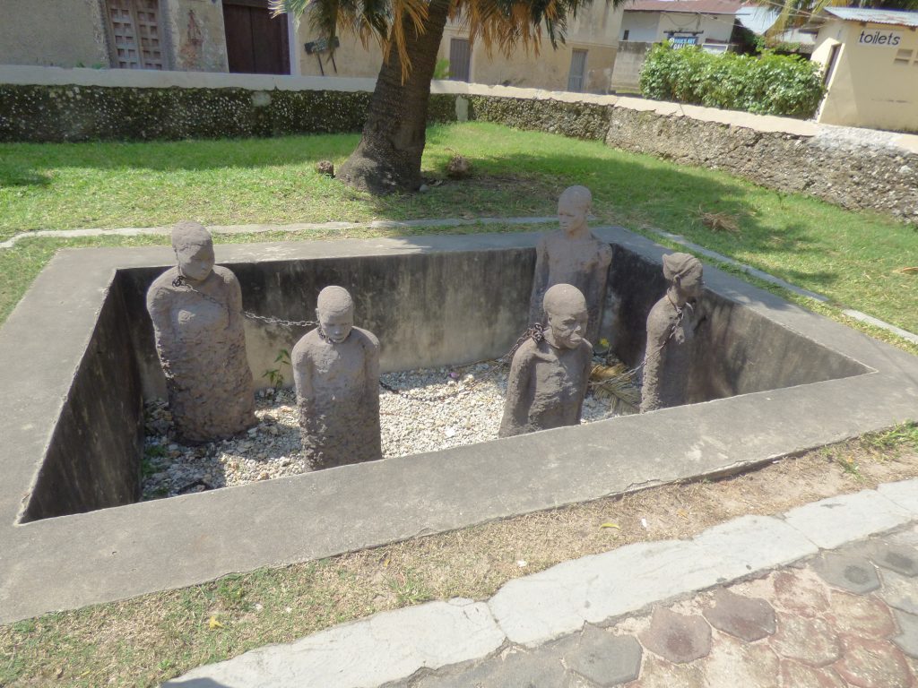 Monument to slaves, Sheila Sims